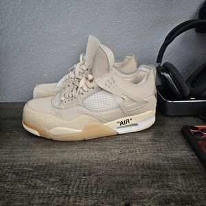 Jordan 4 Off-White Sail